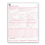 NextDayLabels - CMS 1500 / HCFA 1500 Insurance Claim Forms - Laser/Ink-Jet Compatible (New Version 02/12) Letter Size 8-12 x 11,