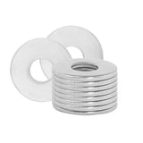 Zernmiarder M3 Stainless Steel Flat Washers - 9mm Outside Diameter, 304(18-8) Stainless Steel Washers Metal Washer for Screws Bo