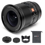 VILTROX 16mm f/1.8 F1.8 FE Auto Focus Full Frame Large Aperture Ultra Wide Angle Lens Built-in LCD Screen for Sony E-Mount Camer