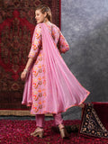 Gosriki Women'S Cotton Blend Printed Straight Kurta And Pant With Dupatta (Kaleping-Pink-Gs_M_Pink_Medium),Pink,,B0D6KVWBSS