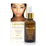 OMIC Lighten-Up Skin brightening Serum, 1 Fl oz / 30 ml, for Face, Armpits, Hands, Knees and Body, with Argan Oil and Shea Butte