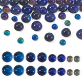 Craftdady 40 pcs Half Round Glass Mood Cabochons 8/10/12/14 mm Changing Color by Temperature Flat Back Cabochon Bead Charms Temp