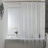 AooHome Frosted Shower Curtain Liner 8G Eva Extra Long Shower Curtain 72x78 Inch with Heavy Duty 5 Bottom Magnets, Thick Shower