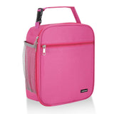Lunch box Lunch bag for men women Insulated Lunchbox Lunch bags for Work Picnic Travel(Rose red)