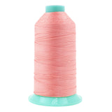 Mandala Crafts Size 207 630D T210 Bonded Nylon Thread - Blush 800 YDs Tex 210 Heavy Duty Sewing Threads for Leather, Jeans, Weav