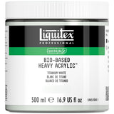 Liquitex Bio-Based Heavy Acrylic, 500ml (16.9-oz), Titanium White