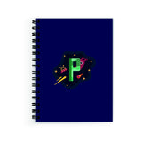 Plan To Gift Notebook For Students Alphabet P Notebook Wire Bound Spiral Printed Pages:160 (Size A5)