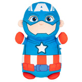 Squishmallows Original Marvel Spidey and His Amazing Friends 10in Captain America HugMees - Ultrasoft Official Jazwares Plush (M