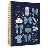 Wheatwin Nurse Notebook, Nursing School Supplies, Nurse Essentials Aesthetic Notebook Journal, RN Gifts for Nurses Nursing Stude