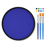 FREEORR Royal Blue Face Body Paint Makeup 30G,Professional Stage Screen Halloween,Non Toxic Face Body Paint Makeup for Halloween