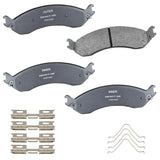 Bendix Premium SBM2406 Semi-Metallic Rear Brake Pads for Chevrolet Express 2500 2023-2021, Express 3500 2023-2021, GMC Savana 25