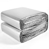 YoleShy Double Reflective Insulation 24 in X 25 FT RV Window Insulation for Summer Heat Reflective Window Film for Roof, Car, Ga