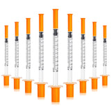 0.5ml 30 Gauge 0.5cc 30G 5/16 Inch 8mm Disposable Lab Dispensing Measuring or Refilling for Glue, Liquids, Ink, Oil, Pack of 20