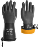 LANON Waterproof Winter Work Gloves, Moisture-permeable PU Coated,Warm Gloves for Freezer & Outdoor Work, Chemical & Oil Resista