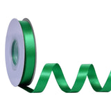 Ribest Green Double Faced Satin Ribbon, 1/2 Inch 25 Yard Ribbon for Crafts Gift Wrapping Hair Bows Wedding Party Decoration Bouq