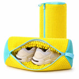 YKXIMS Shoe Washing Bag for Washing Machine with Zipper, Yellow