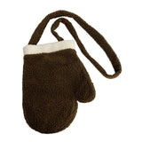 Snappsy Christmas Glove Crossbody Bag Women Shoulder Bag For Street Birthday Outdoor Brown