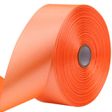 RIUNBB Orange Solid Satin Ribbon 1-1/2 Inch 50 Yards Solid Polyester Fabric Ribbon for Gift Wrapping Wedding Christmas Baby Show