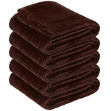 Bulk Throw Blankets 24 Pack for Wedding Favors, Guests - Chenille Throw Blankets for Bed, Couches and Sofas, Donation, 250 GSM (