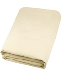 HOTGODEN Medium Weight 100% Cotton Muslin Fabric: 63 inch x 10 Yards Unbleached Muslin Linen Fabric Material for Sewing Material