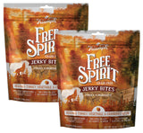 Triumph 2 Pack of Grain-Free Turkey, Pea, and Berry Jerky Dog Treats, 20 Ounces Each