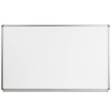 Flash Furniture Cardim 5 W x 3 H Magnetic Marker Board with Galvanized Steel Backing and Marker Tray