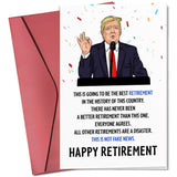 Pawzity Retirement Card - Retirement Gifts for Men, Woman - Happy Funny Retired Cards - Retired Gifts for Friends, Coworker Boss