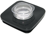 Blendin Replacement Square Jar Lid Part, Compatible with Oster & Osterizer Blender Glass Or Plastic Jars With 4 Top Opening