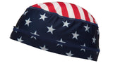 Pyramex Safety CSK1 Skull Cap Liner, One Size, American Flag