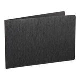 Oxford Pressboard 11 x 17 Report Cover, 3 Capacity, TapeReinforced Side Hinge, Tabloid Size, Black (13206)
