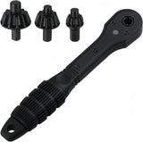 Universal 2-in-1 Ratchet Drill Chuck Key Wrench 2025 New - Double Head Replacement Tool for Most Electric Drills Power Tools