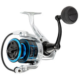 Quantum Strive Spinning Fishing Reel, Size 5000 Reel, 4+1 Bearings, 5.6:1 Gear Ratio, Rigid Aluminum Frame, Graphite Rotor, Seal