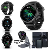 Garmin Forerunner 570 42mm GPS Running Smartwatch, Black | Advanced Training & Recovery, Sleep Coach, Heart Rate, Download Music