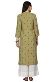 Gosriki Women'S Kurta (Kur190060-Xl_Mehandi Green X-Large),Mehandi Green,,B07R4FDPSP