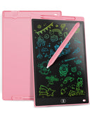 Genialba LCD Writing Board 16 Inches, Colourful Electronic Tablet, Portable Erasable Drawing Board, Graphic Tablet for Children