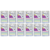Charles Leonard File Folder Labels, Assorted, 248 Per Pack, 12 Packs