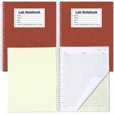 gisgfim Carbonless Chemistry Lab Notebook, 50 Sets, 100 Sheets Total