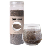 BAYUEDEGUA-Chia Seeds 250g/8.81oz Nutritious Meal Replacement, Fitness and Satiety, Gluten Free | Non GMO | Vegan Friendly. Suit