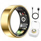 Aoyool Smart Ring Health & Fitness Tracker for Men & Women, Heart Rate, SPO2, Sleep & Activity Monitoring, IP68 Waterproof, Long