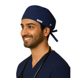 Uniformer Unisex Scrub Cap | Adjustable, Breathable, SweatAbsorbent | Unisex Surgical Hat For Nurses, Doctors, Dentists, Vets (