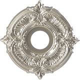 Ekena Millwork CMP13ATBCR Attica Thermoformed PVC Ceiling Medallion (Fits Canopies up to 5), 13OD x 3 1/2ID x 3/4P, Bright Coat