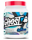 GHOST Clear Whey Isolate Protein Powder, Blue Raspberry - 1.4 LB Tub, 25G of Whey Protein - Post Workout Drink for Muscle Gain &