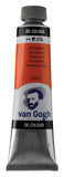 Van Gogh Oil Color Paint, 40ml Tube, AZO Orange 276