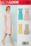 NEW LOOK Patterns Misses Dresses A (8101214161820) 6447