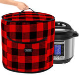 BAGSPRITE Dust Cover Compatible with Instant Pot 8 QuartAppliance Covers Insulated Pressure Cooker Cover with Pockets for Kitc