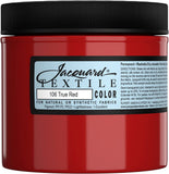 Jacquard Fabric Paint for Clothes 8 Oz Textile Color True Red Leaves Fabric Soft Permanent and Colorfast Professional