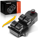 A-Premium Front Driver Side Master Power Window Switch - Compatible with Honda Civic 2001-2005 (4-Door Sedan), Honda CR-V CRV 20