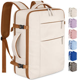 Capolo Travel Backpack for Women Men Waterproof Laptop Backpack Airlines Approved Personal Item Backpack Bag Computer Bookbag fo
