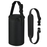 Easecos Food Jar Carrier Bag Insulated Lunch Bag Compatible with Thermos 24 Oz Insulated Jar, Wide Mouth Mason Jars Holder Pouch