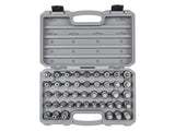TEKTON 1/2 Inch Drive Hex, Torx, TR Triple Square, Phillips, Slotted Bit Socket Set with Case (44-Piece) | SHB92304